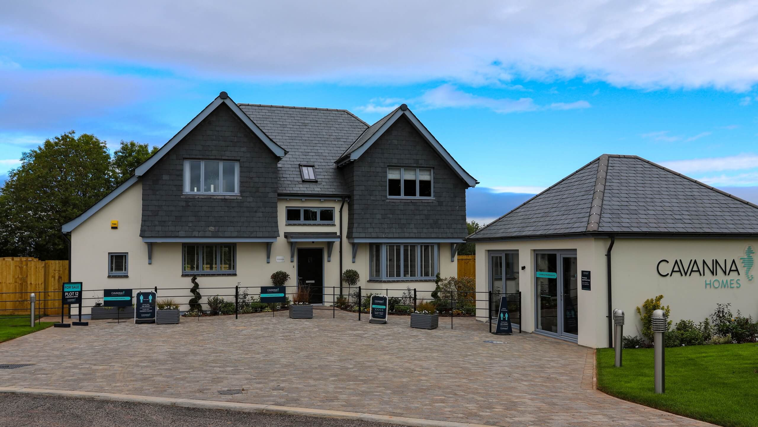 Second luxury new show home opens at Cavanna Wolborough Hill