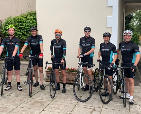 Cavanna Homes Ride for Precious Lives team