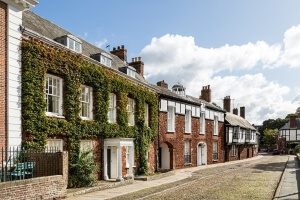 Houses on Cathedral Green, Exeter