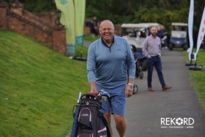 Andy Sykes at the golf day