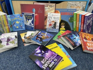 Books donated to Tavistock Primary School