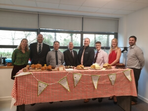 Cavanna Team at Bake Sale