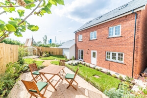 Picture of Elm Park Show Home with patio seating area
