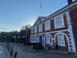 Photograph of the Custom House at Exeter Quayside