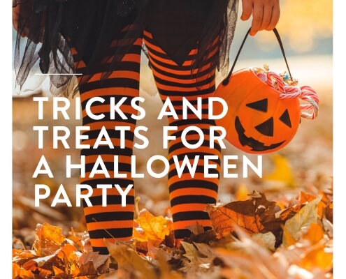 Title: Tricks and treats for a halloween blog