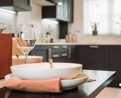 Kitchen interior at our Elm Park Lancombe Homes