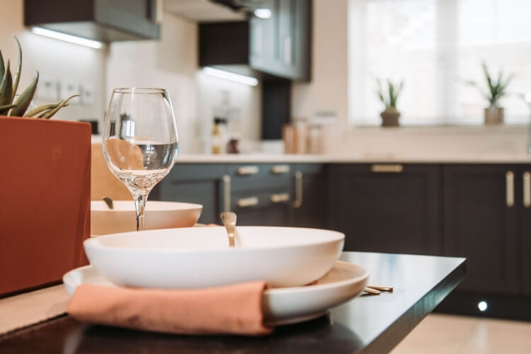 Kitchen interior at our Elm Park Lancombe Homes