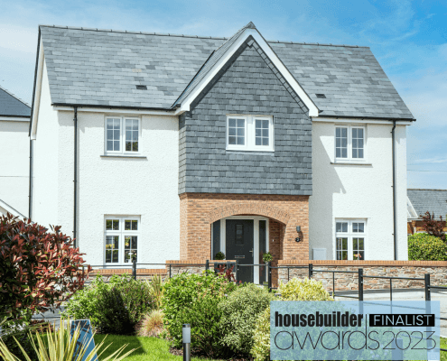 Broadleigh Park development overlayed with housebuilder logo