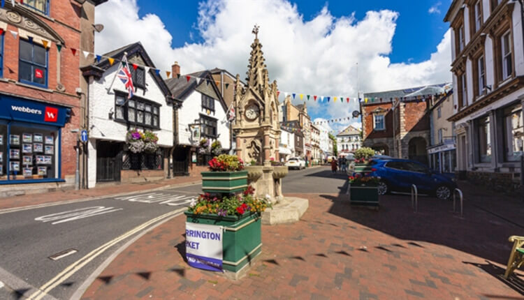 Great Torrington town square