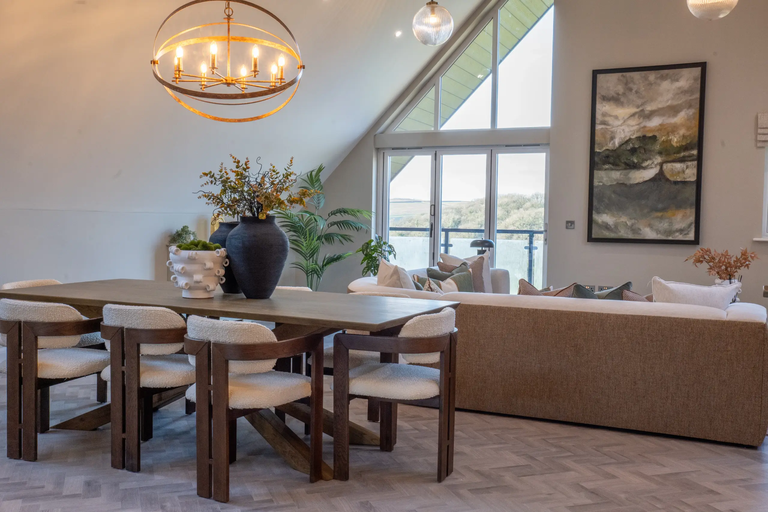 Hollywell Meadow Show Home Living Room