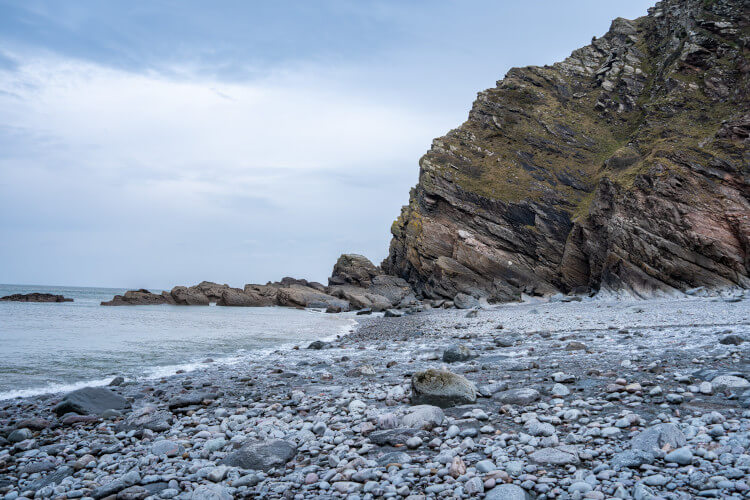 Heddons Mouth Beach in Devon