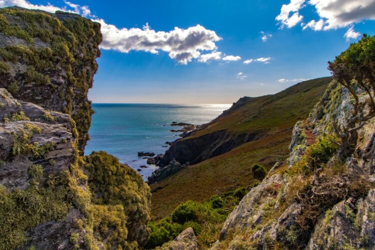 Devon coast