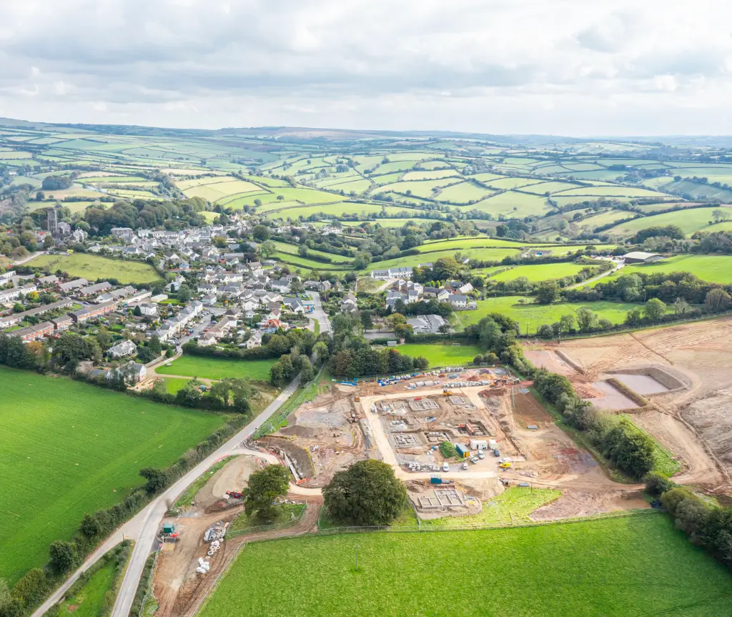 North Molton Aerial View